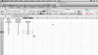 Adding & Subtracting Vertical Columns in Excel  MS Excel Tips