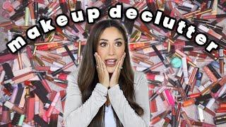 GETTING RID OF ALL MY MAKEUP  MAKEUP DECLUTTER 2023 EP 1 LIP PRODUCTS