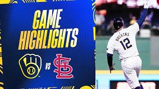 Cardinals vs. Brewers Game Highlights 51124  MLB Highlights