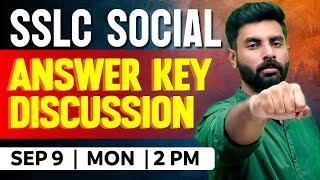 SSLC Social Science  Onam Exam Answer Key Discussion Exam Winner SSLC