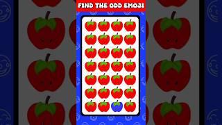 Find the odd one out emoji #chooseone#quiz #spottheoddoneout #emojichallenge #emojigame