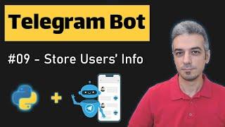 #09 Telegram Bot Python Tutorial  Collecting and Saving Info with Python TeleBot & SQLite3