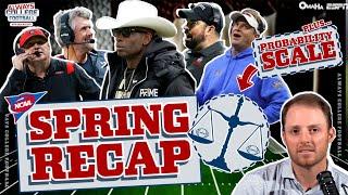 Spring recap w Matt Barrie + Weighing outcomes on The Probability Scale  Always College Football