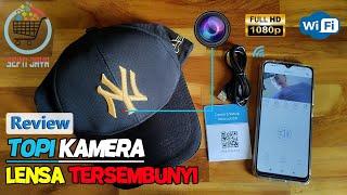 Ini Adalah Topi Pintar Bisa Rekam Video & Foto Secara Diam Diam Dari HP  Review Topi Camera NY