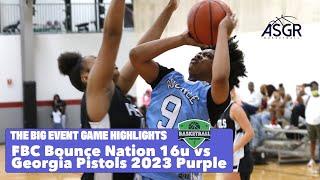 FBC Bounce Nation 16u vs Georgia Pistols 2023 Purple