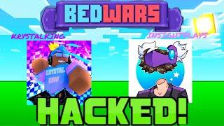 ROBLOX BEDWARS NEWS- KRYSTALKING and INSIGHTPLAYS were HACKED