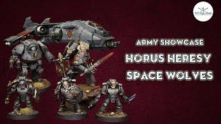 Space Wolves Horus Heresy army showcase