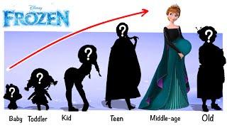Frozen Elsa Anna Growing Up Full  Fashion wow
