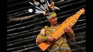 Sape instrumen dayak Borneo paling enak di dengar Lan e sape - jerry kamit