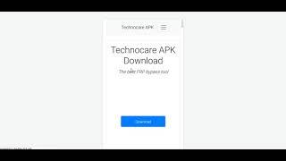 The best FRP Bypass Tool - Technocare APK 2021