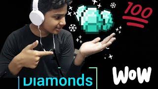 OMG  I Found Diamonds On Minecraft   Minecraft survival #4