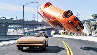 Loss of Control Car Crashes #58 – BeamNG Drive  CrashBoomPunk