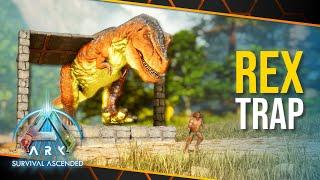 How to Build an Automatic Rex Trap in ARK Survival Ascended