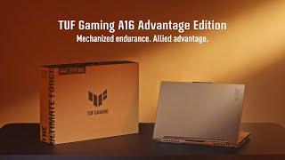 Unboxing the ASUS TUF Gaming A16 2023