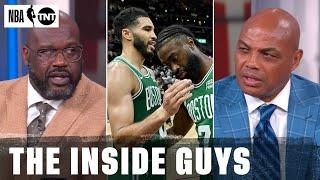 The Inside guys react to the Cs taking a commanding 3-1 series lead over the Cavs ️  NBA on TNT
