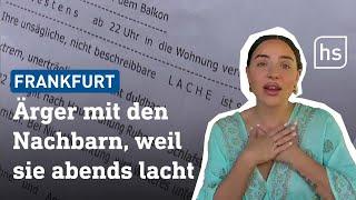 Kurioser Nachbarschaftsstreit – Leyla soll abends nicht mehr lachen  hessenschau