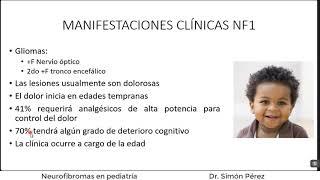 Neurofibromas en columna Neuropediatría