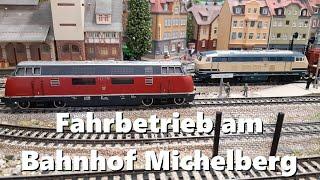 Fahrbetrieb auf dem M-Gleis - Märklin H0 M-Gleis Anlage