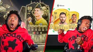 iShowSpeed Packs Messi & Ronaldo in the Same Pack  himself