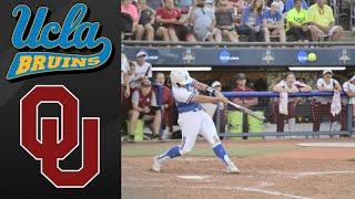 WCWS Game 1 Highlights 2019  #2 UCLA vs #1 Oklahoma