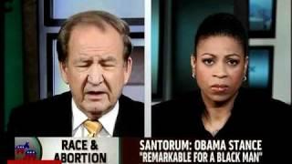 Buchanan Santorums Facts Are Correct On Black People And Abortion