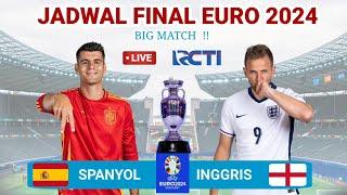 Jadwal Spanyol vs Inggris Final Euro 2024  Head To Head Inggris vs Spanyol 