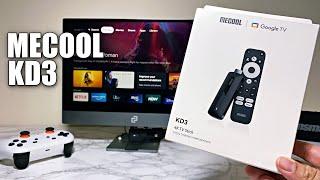 Mecool KD3 TV Stick - Official Android TV OS 11 - 4K NETFLIX - FINALLY 