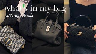 whats in my bag 친구들과 함께하는 왓츠인마이백ㅣ디올.분크.샤넬ㅣ지극히 개인적인 추천