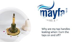 Why do my taps leak when I turn the water on OR off? Let us explain to you why your taps leak