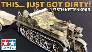 Tamiya 135 Kettenkraftrad *weathering*  New Tool 