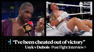 Ive Been Cheated Out Of Victory  Daniel Dubois on That Usyk Low Blow