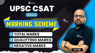 UPSC CSAT Marks Complete Information  Total Marks Qualifying Marks Negative Marks UPSC CSAT Paper