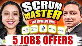 5 Jobs - Top 40+ scrum master interview questions and answers ⭐ scrum master interview questions