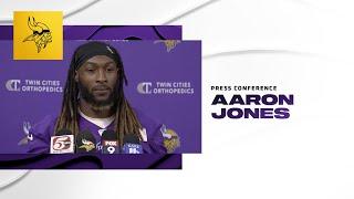 Aaron Jones on His Respect For Aaron Rodgers & Vikings Strong Start to 2024 Season