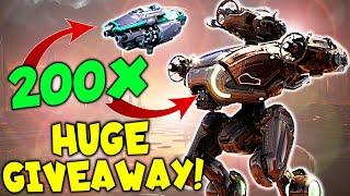 Huge Giveaway 150x JOTUNN & 50x NOIR SHENLOU  War Robots WR