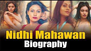 Nidhi Mahawan Biography  Nidhi Mahawan Ullu   Ullu Web Series