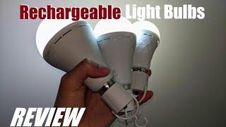 REVIEW Neporal Emergency Rechargeable LED Light Bulbs - Worth It?