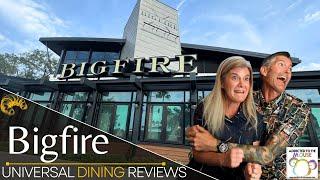 Bigfire American Fare at Universal CityWalk  Universal Dining Review