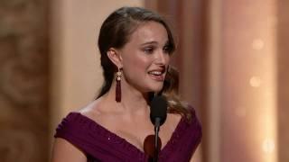 Natalie Portman winning Best Actress  83rd Oscars 2011