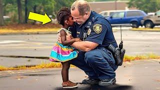 Cop Gets Approached By Orphan. When She Says 3 Words He Immediately Calls For Backup