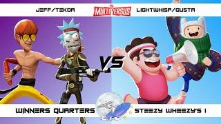 Steezy Wheezys 1 Winners Quarters Jeff  Tekoa vs LightWhisp  Gusta - $150 POT BONUS EVENT