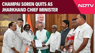 Champai Soren Quits As Jharkhand Chief Minister Paves Way For Hemant Soren