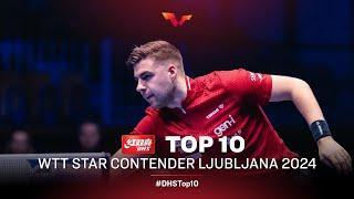 Top 10 Points from WTT Star Contender Ljubljana 2024  Presented by DHS