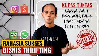 RAHASIA SUKSES BISNIS THRIFTING MODAL KECIL - Cara Jualan Usaha Thrift Shop di Instagram dan Shopee