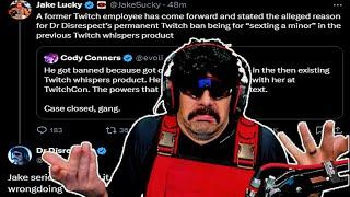DRDISRESPECT S**TING A MINOR Why He Was Banned from Twitch??