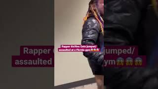 Rapper 6ix9ine Jumpedassaulted at a Florida gym “Warning Could be graphic for some viewers “