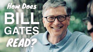 Bill Gates WEIRD Reading Habits How Bill Gates Reads Books And Remembers Everything