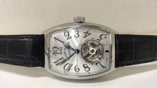 *190K* Franck Muller Tourbillon  7851 T Master Imperiale Platinum