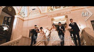 Most Glamorous Chicago Wedding Video Palmer House & Esplanade Lakes Illinois