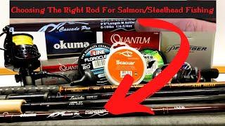 Salmon Fishing Rods {WHAT TO LOOK FOR} Fishing Rod Specs Action Power  Explained